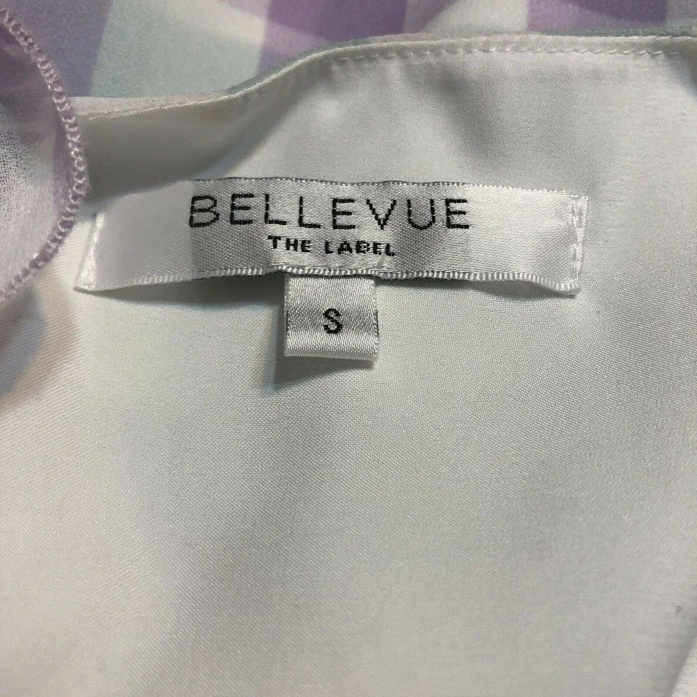 Bellevue The Label Alessia Gingham Layered‎ Dress